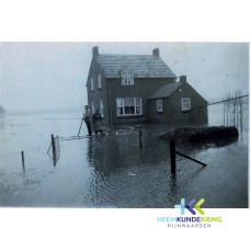 Laatste keer dat de Ossenwaard onderliep 21-1-1955